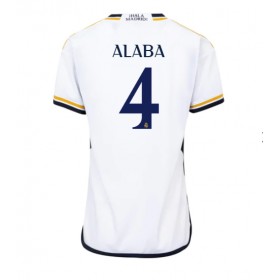 Real Madrid David Alaba #4 Hemmakläder Dam 2023-24 Kortärmad